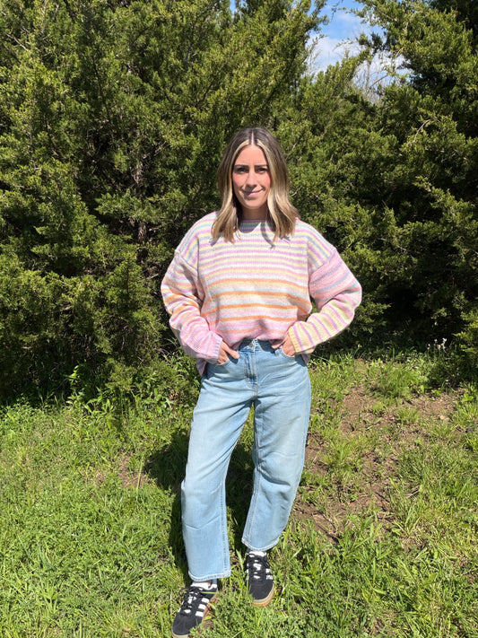 sunset sweater